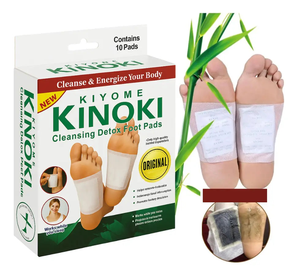 Pack 10 Parches Kinoki Desintoxicación